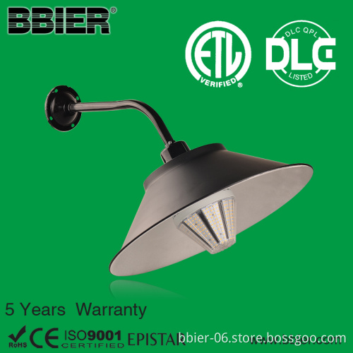 Front Lighting 50w LED gooseneck wall light with DLC&ETL listed